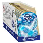 WC FRISCH Kraft Aktiv Duftspüler Lemon, WC Reiniger für Reinigung bei jeder Spülung