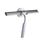 WENKO Badezimmerwischer Terni - Duschabzieher aus Metall, Chrom