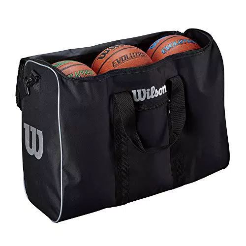 Wilson Basketball Reisetasche mit 3 Fächern und Schultergurt