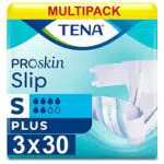 Tena Slip Plus - Windelhosen für Erwachsene - Größe S - Hüftumfang 50-80cm