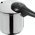 WMF Perfect Premium One Pot Schnellkochtopf Induktion 6,5l - Dampfkochtopf 22 cm - Cromargan Edelstahl - 2 Kochstufen - All-In-One-Drehknopf