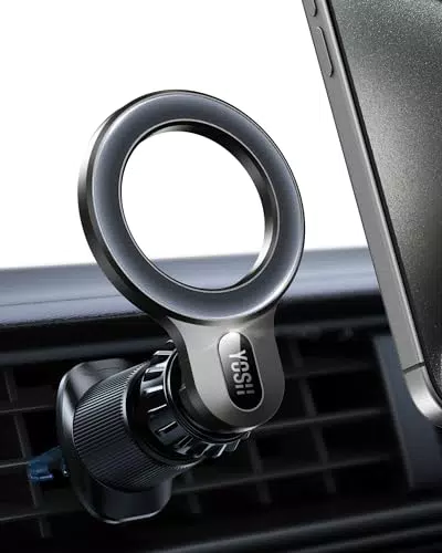 YOSH Autohalterung für KFZ Lüftung - Magnetisch, Universal, Magsafe-Halterung für iPhone.