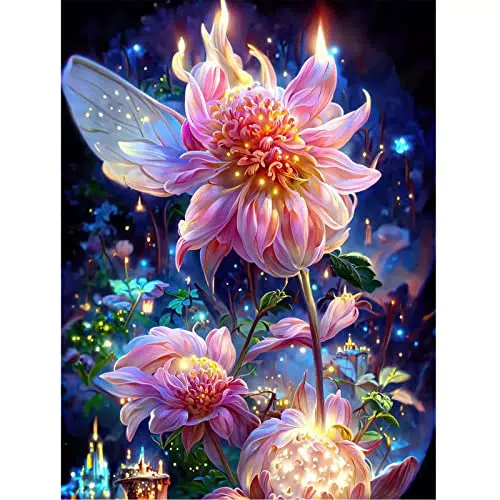 Diamant Malerei Set für Erwachsene - Vollständiges Strass Kunst Kit für Zuhause - 30x40 cm