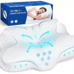 Zibroges Memory Foam Nackenkissen für erholsamen Schlaf