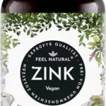 Zink Tabletten - Hochdosiert mit Zink-Bisgylcinat - Vegan & Laborgeprüft