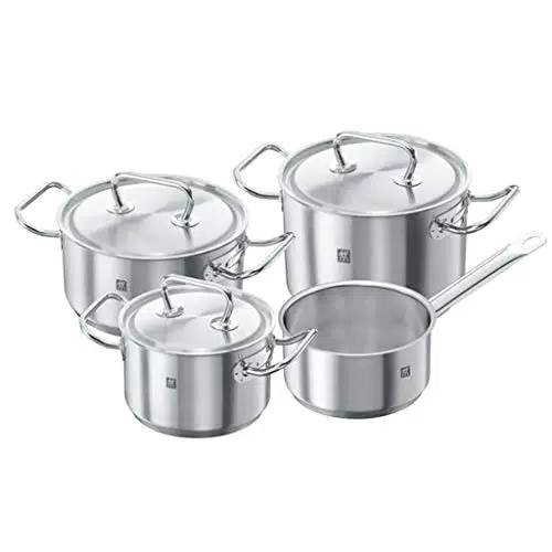 Zwilling Kochtopf-Set Twin Classic, Induktionsgeeignet, Edelstahl