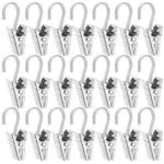 Edelstahl Vorhangclips mit Haken für Gardinen und Fotos