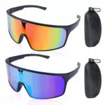 Polarisierte Sonnenbrille für Sport und Outdoor-Aktivitäten - Ideal zum Radfahren, Skifahren, Angeln und Golfen