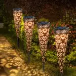 Vintage Solarlampen von Görvitor - Wasserdichte Garten Solarleuchten mit Warmweiß LED für Außenbereich