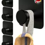 Handtuchhalter ohne Bohren - Moderne selbstklebende Haken mit extra starker Haftung