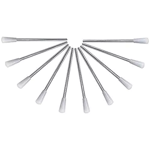 Metall-Dreiecksschlägel mit Gummigriff - 12 cm Länge