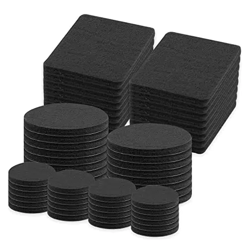 Abeillo Anti-Rutsch Pads für Möbel aus Filz selbstklebend