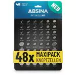 Alkaline & Lithium Knopfzellen Sortiment - Zuverlässige Knopfbatterien 1,5V & 3V
