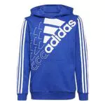 adidas Baby-Jungen Logo Sweatshirt - Blau/Weiß