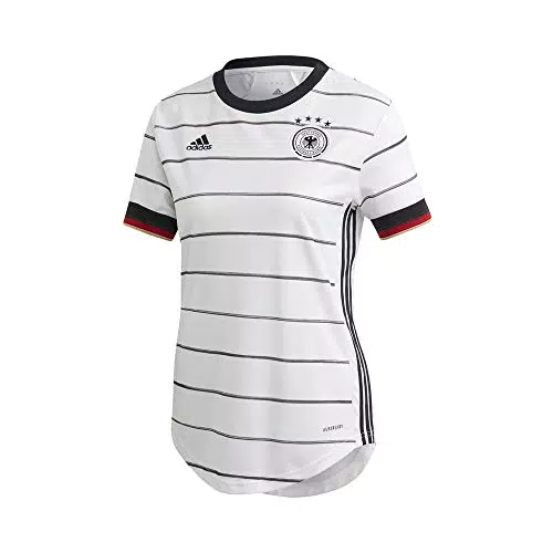 adidas Damen T-Shirt DFB H JSY W, Blanco EH6102
