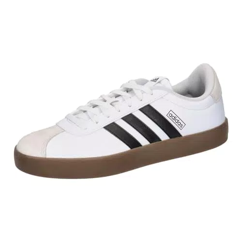 Adidas Herren VL Court Sneakers - Weiß Schwarz Grau