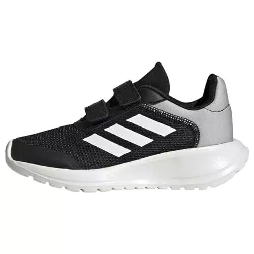 adidas Tensaur Run Shoes CF Sneaker, Clear Pink Core White Clear Pink
