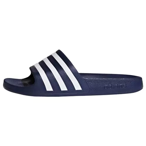 Adidas Unisex Adilette Aqua Slides - Badeschlappen in Dunkelblau