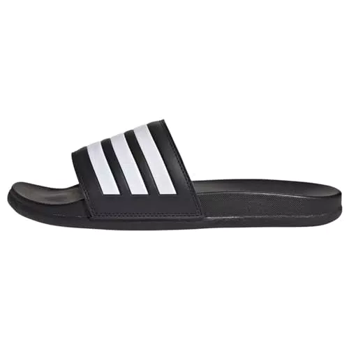 Adidas Adilette Comfort Schlappen - Unisex Schwarz/Weiß