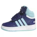 Adidas Baby Sneakers Hoops Mid - Dunkelblau/Weiß