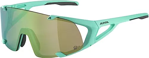 ALPINA HAWKEYE S Q-LITE - Verspiegelte, Kontrastverstärkende & Beschlagfreie Sport- & Fahrradbrille Mit 100% UV-Schutz Für Erwachsene