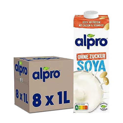 Alpro Sojadrink - Vegan, milchfrei & reich an pflanzlichen Proteinen