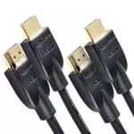 Amazon Basics HDMI-Kabel 2.0 für Ultra HD und 3D-Formate mit Audio-Rückkanal, 1.8 m