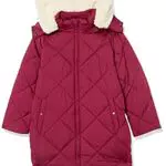 Amazon Essentials Mädchen Puffermantel mit Kapuze