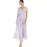 Anaya Damen Maxikleid mit V-Ausschnitt und Empire-Taille, ärmellos - Ideal für Hochzeitsgäste, Brautjungfern und Proms