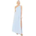 Anaya Damen Maxikleid mit einer kalten Schulter - Elegantes Abendkleid für Damen