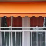 Angerer Klemmmarkise Standard 300 cm Uni orange PE