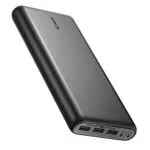 Powerbank Anker PowerCore 26K - Externer Akku mit 26800mAh, Dual Input, Schnellladefunktion, 3 USB Ports - Kompatibel mit iPhone, iPad, Samsung Galaxy