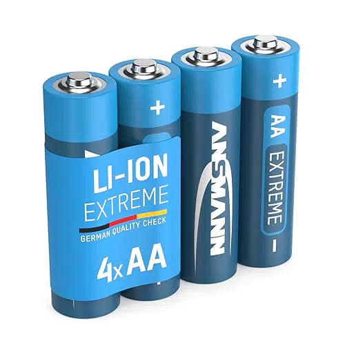 ANSMANN Lithium AA Batterien - 1,5V, LR6 - Hohe Kapazität, extrem leicht, 700% mehr Power, unempfindlich gegen extreme Temperaturen