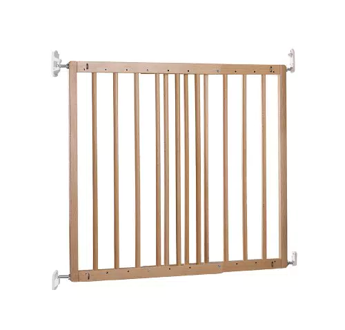 BabyDan Multidan Holz Tür- und Treppenschutzgitter aus Buche - Türbreite 60.5-102 cm