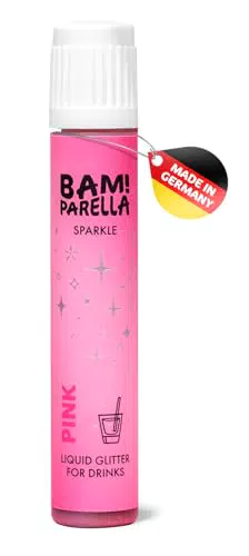 Parella Flüssiger Essbarer Glitzer für Getränke | Weltneuheit 2024 | Perfekt für deine Party