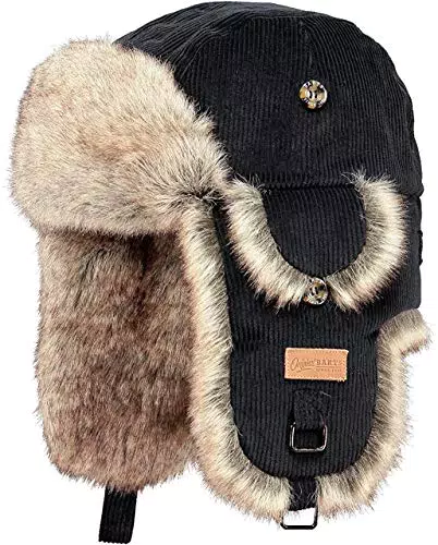 Barts Rip Bomber Beanie Schwarz
