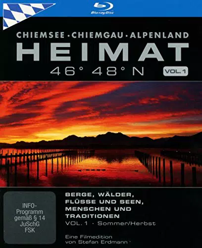 Bayern HEIMAT 46° 48° N - Chiemsee, Chiemgau, Alpenland, Vol. 1 Blu-ray