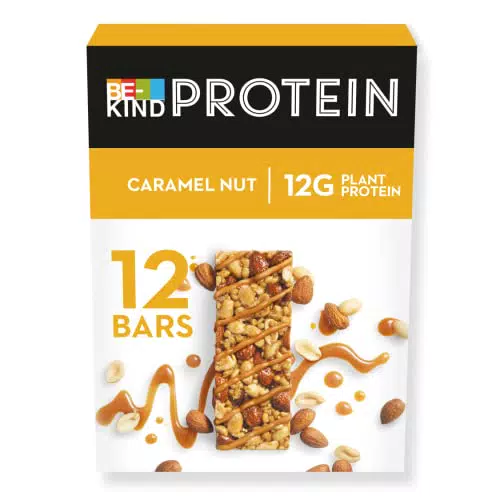BE-KIND Protein-Riegel Caramel Nut - Glutenfreier Snack mit hohem Ballaststoffgehalt