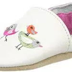 Beck Baby Krabbelschuhe für Mädchen - Vöglein