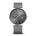 BERING Herrenuhr Quarz - Classic Collection mit Saphirglas - Wasserdicht bis 3 ATM - Silber