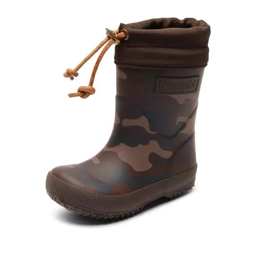Bisgaard Kinder Thermo Gummistiefel - Unisex, Army