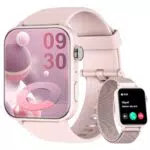 Smartwatch Blackview Damen - Fitnessuhr mit Anruffunktion, 100+ Sportmodi, Herzfrequenz, Schlafüberwachung