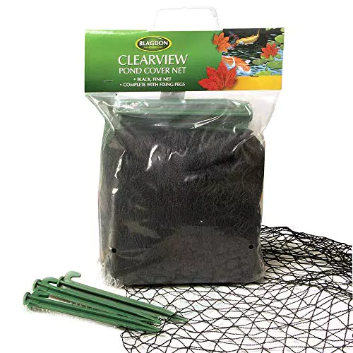 Blagdon Clearview Teichabdecknetz - Schutz vor Vögeln und Raubtieren, 6 x 5 Meter