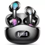 Wireless Kopfhörer Bluetooth 5.3 mit Tiefer Bass und Noise Cancelling Mikrofon