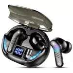 Kopfhörer Kabellos Bluetooth 5.3 mit ENC Noise Cancelling Mic - In Ear HiFi Stereo - 40 Std Spielzeit - Ohrhörer Bluetooth für Arbeit, Spiel & Sport