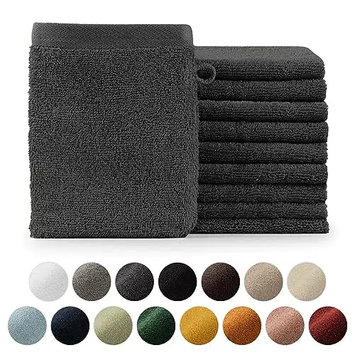 Blumtal Premium Frottier Handtücher Set mit Aufhängschlaufen - Baumwolle Oeko-TEX Zertifiziert