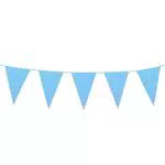 Wimpelkette aus Papier für Babyparty und Kindergeburtstag