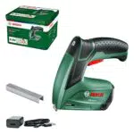 Bosch Akku Tacker PTK 3,6 LI - Kabelloser Tacker für schnelles und präzises Arbeiten