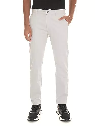 BOSS Herren Chino Slim-Fit Hose aus elastischem Baumwoll-Satin