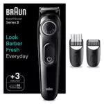 Braun Barttrimmer Herren - Haarschneidemaschine mit 40 Längeneinstellungen